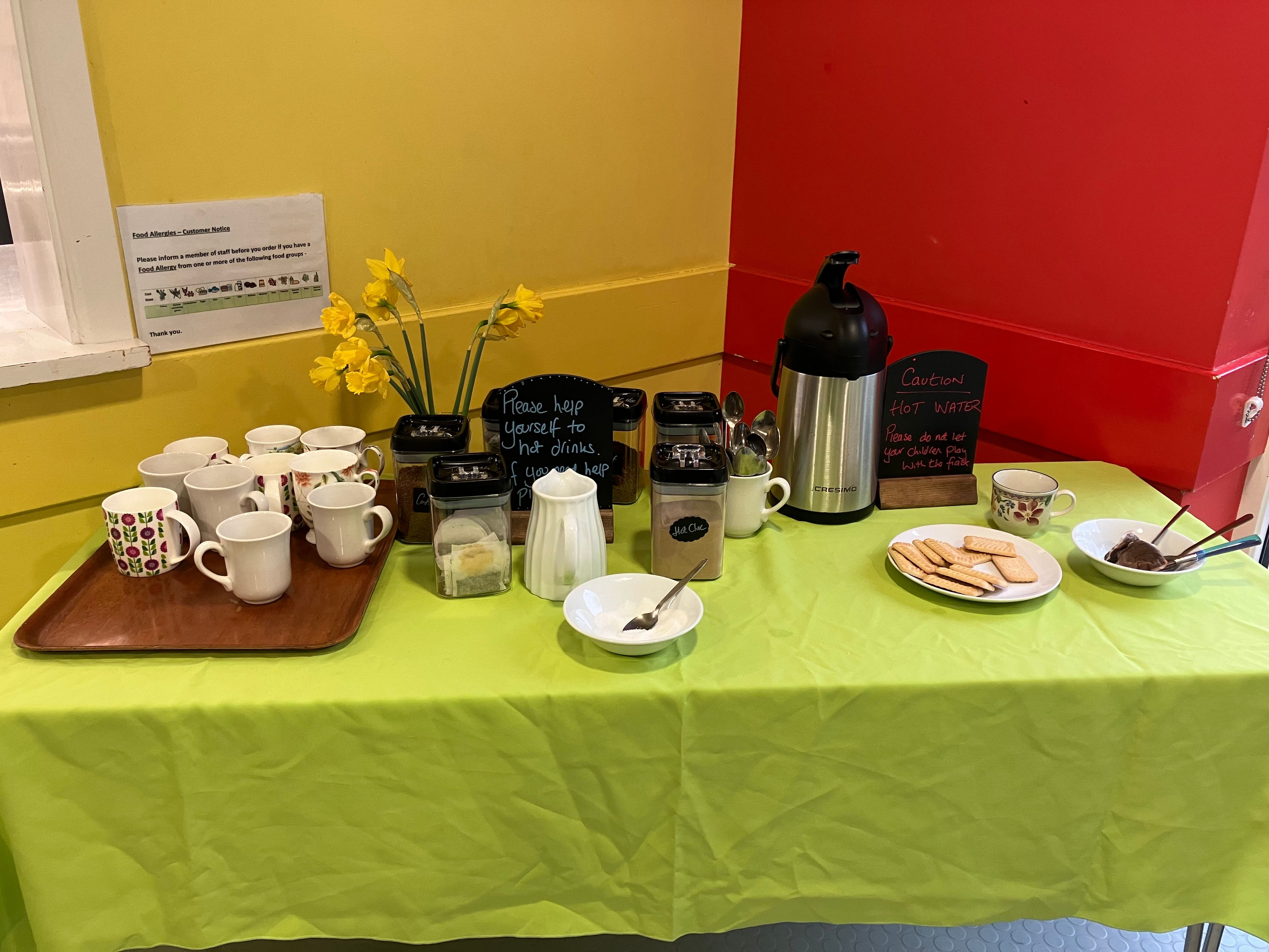 Café Volunteer - listening ear. 