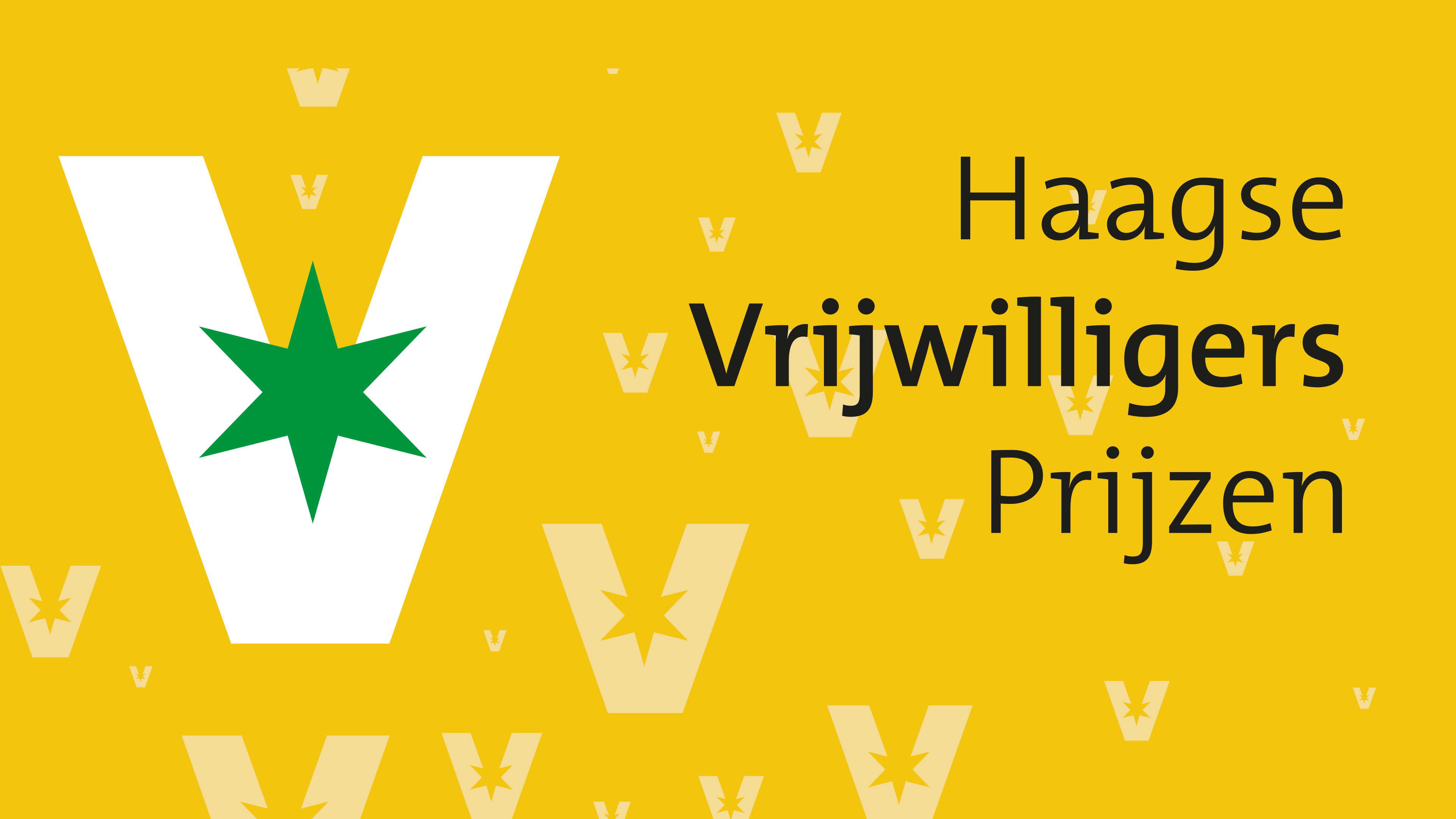 Haagse Vrijwilligersprijzen (georganiseerd door gemeente Den Haag)