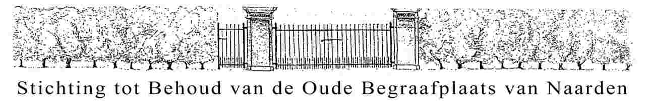 Vrijwilliger onderhoud voor de Oude Begraafplaats Naarden