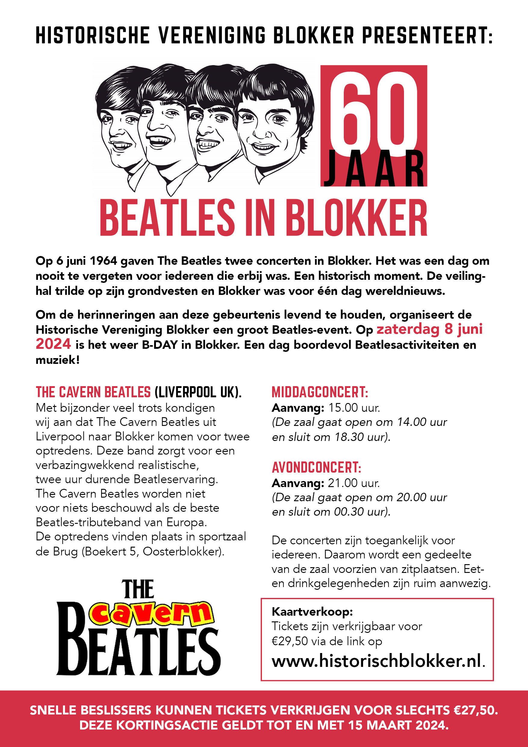 60 jaar Beatles in Blokker