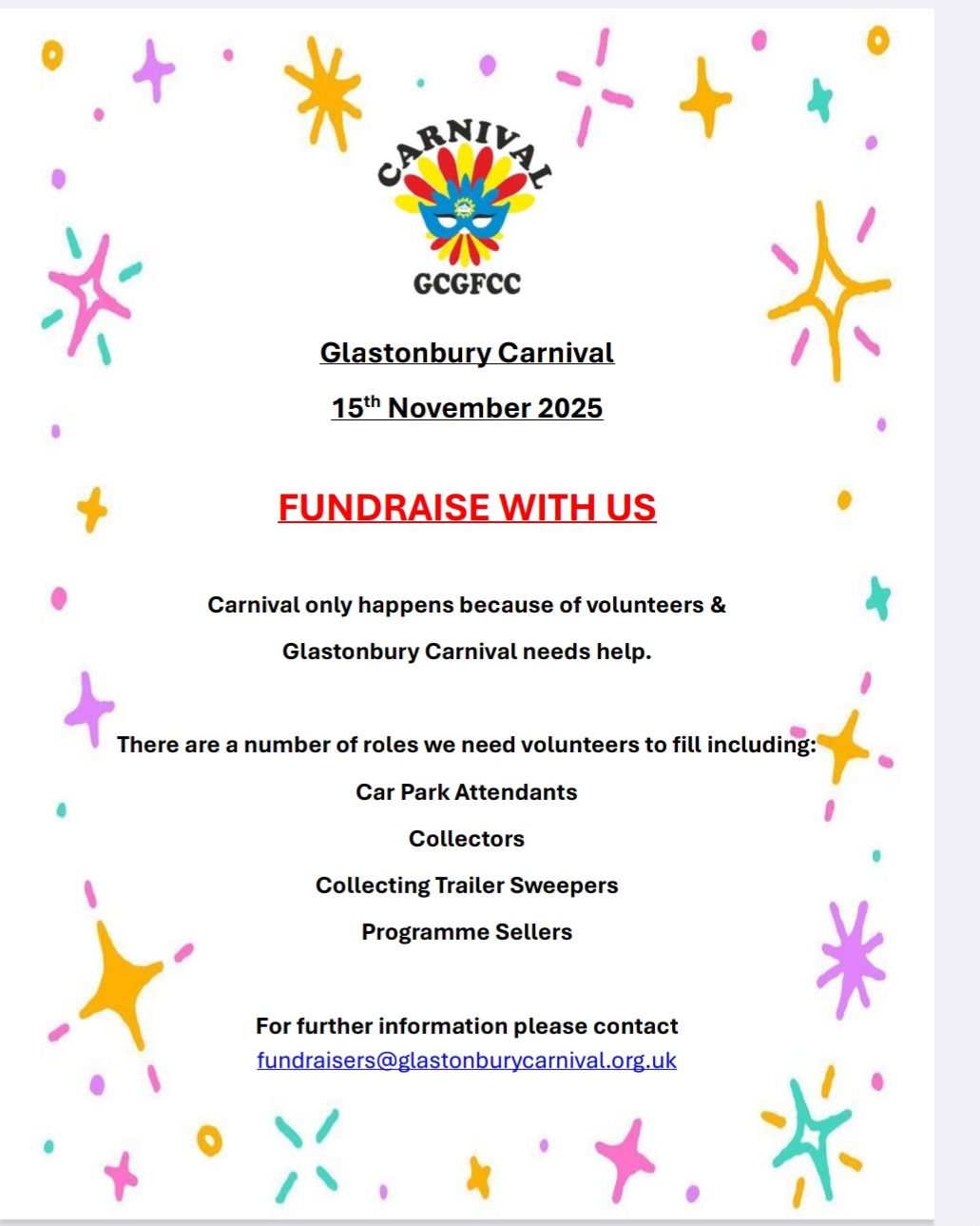 Glastonbury Carnival (Fundraising)