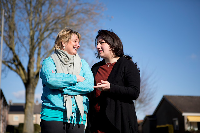 Gezocht: jonge vrouw met hart voor nieuwkomers!