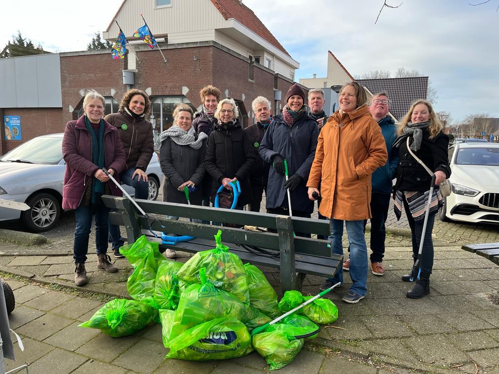 CleanUp Hoorn Zwerfafval opruim actie