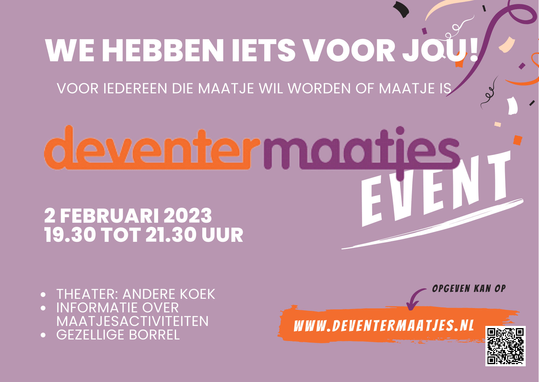 Deventermaatjes Event