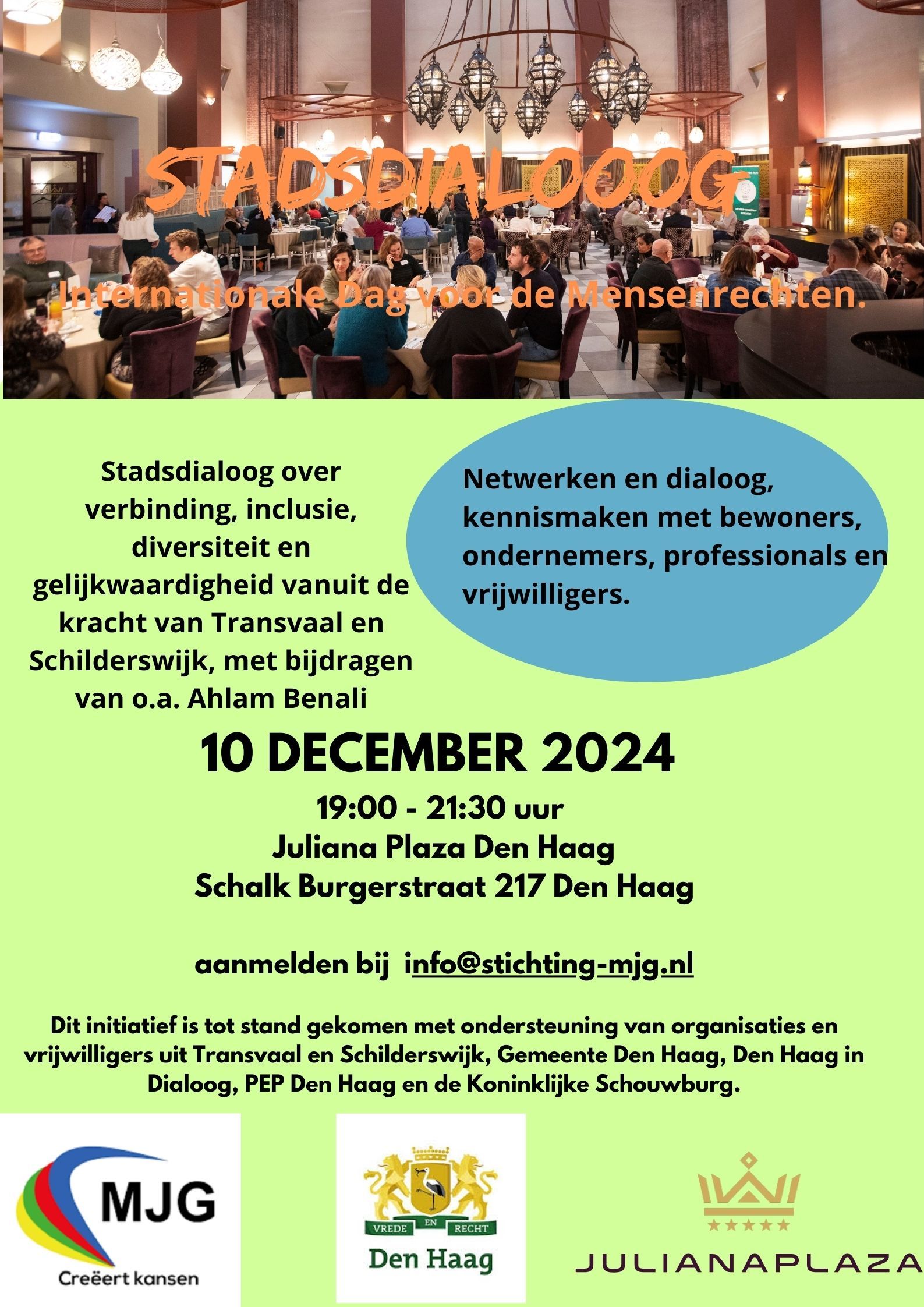 Stadsdialoog over inclusie, diversiteit en gelijkwaardigheid 