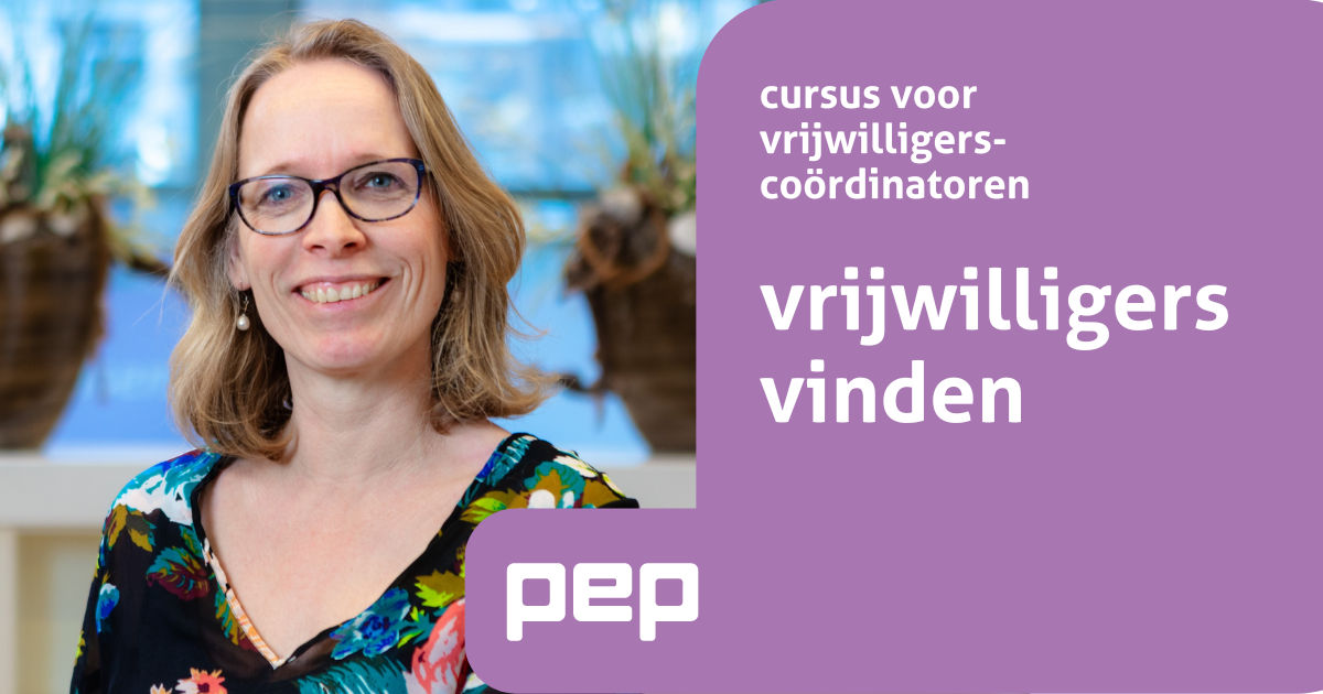Vrijwilligers vinden