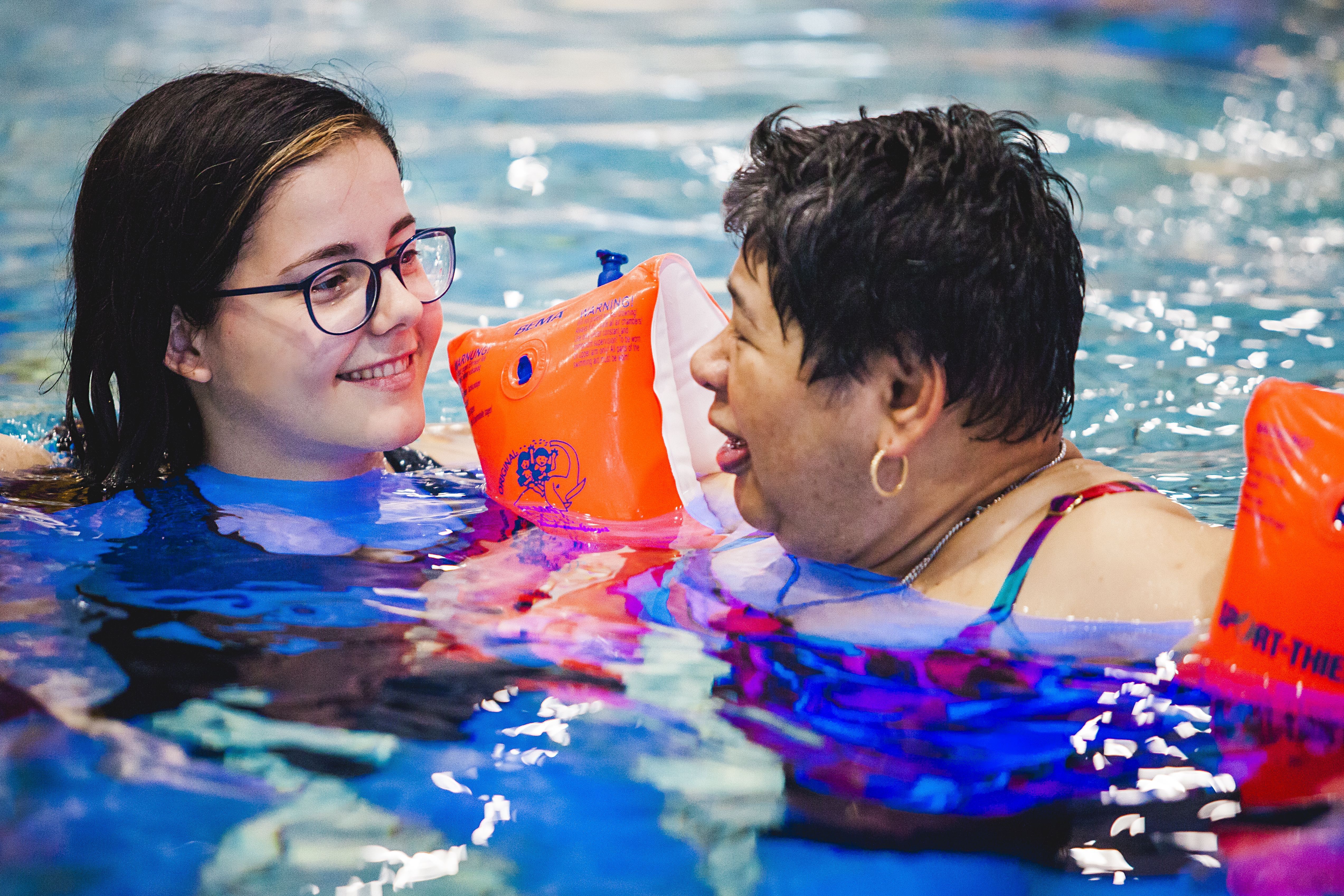 Begeleider bij zwemgroep in Wageningen