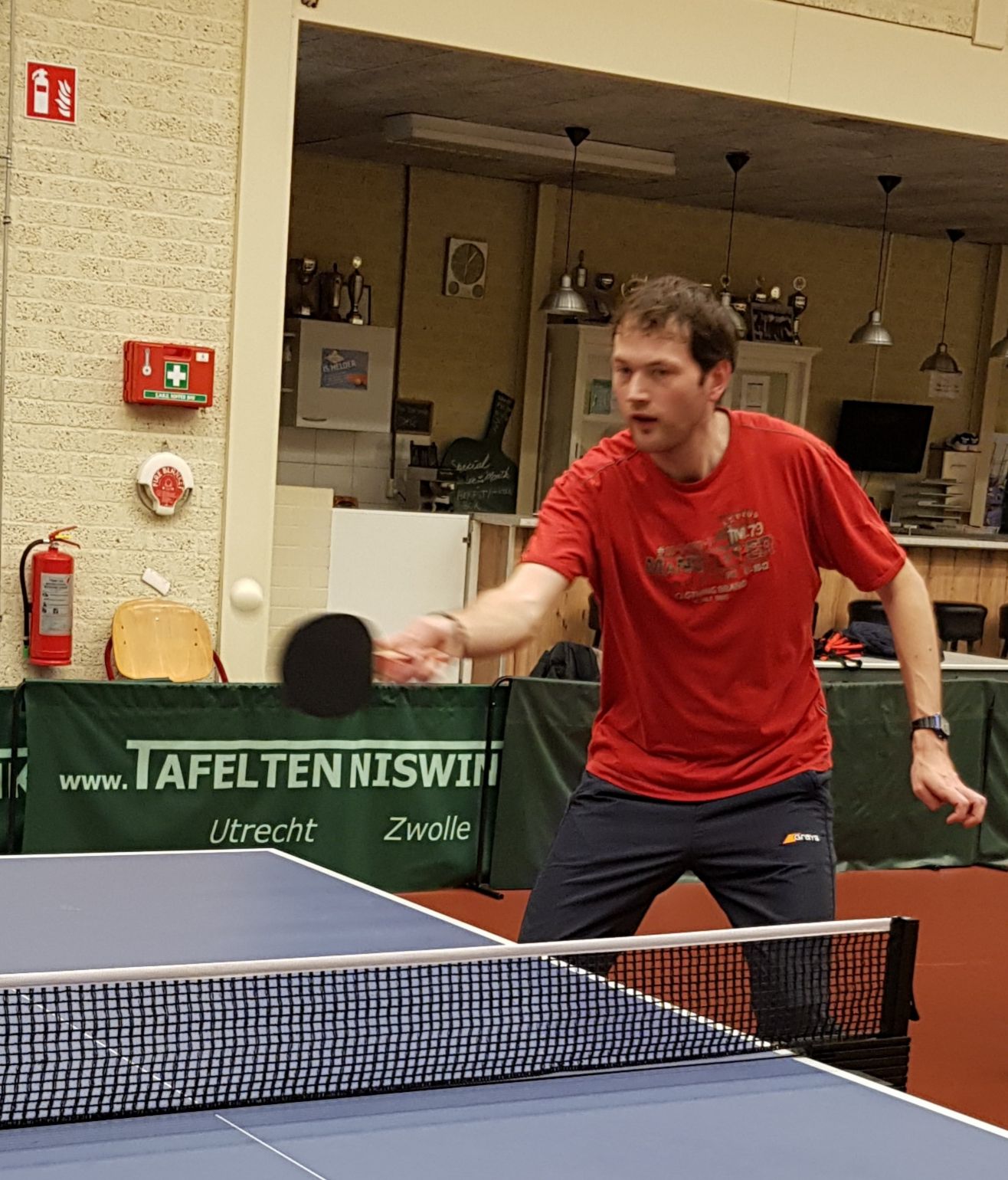 Volunteer at the WAAG Table Tennis group