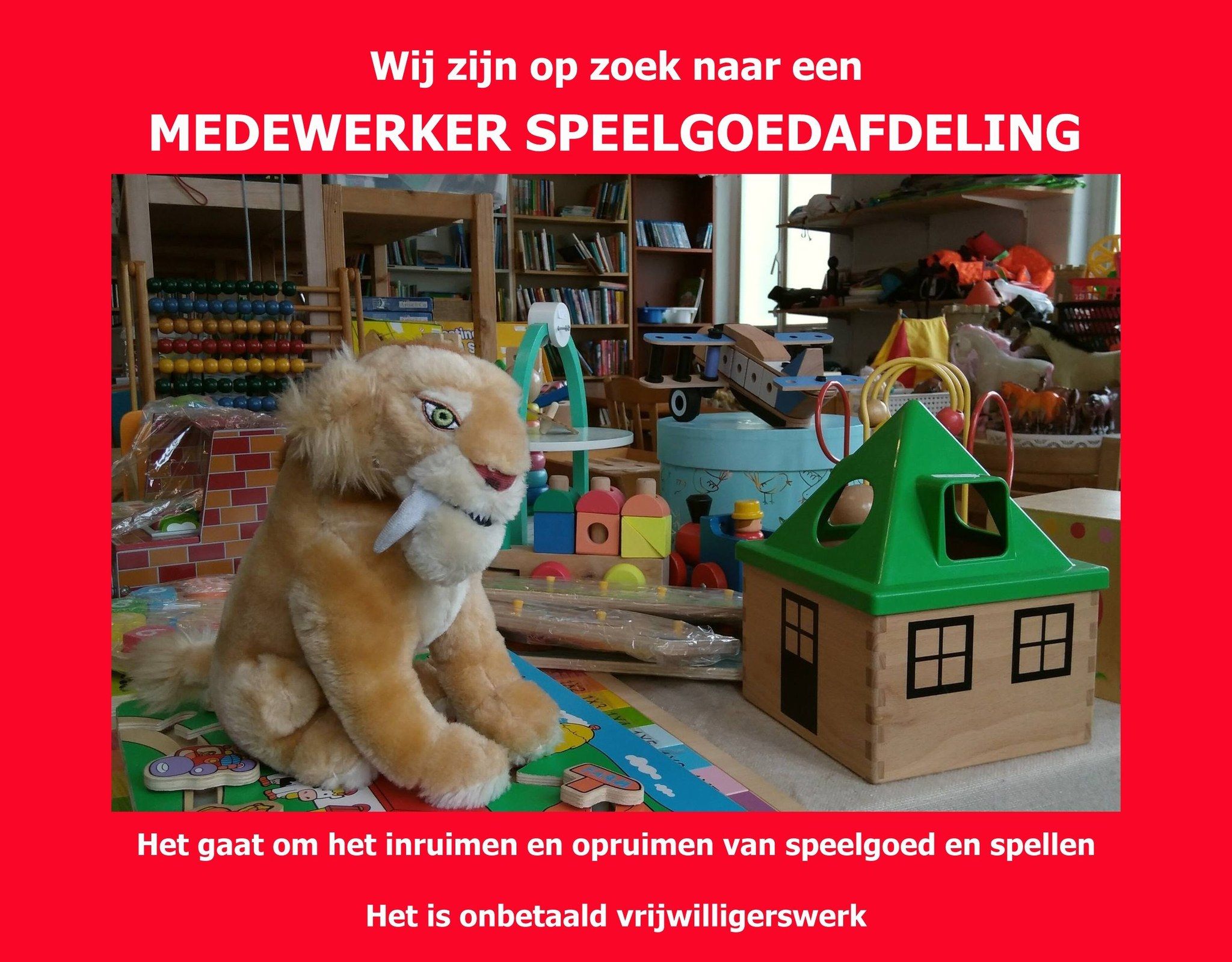 Hou je van speelgoed en ordenen?