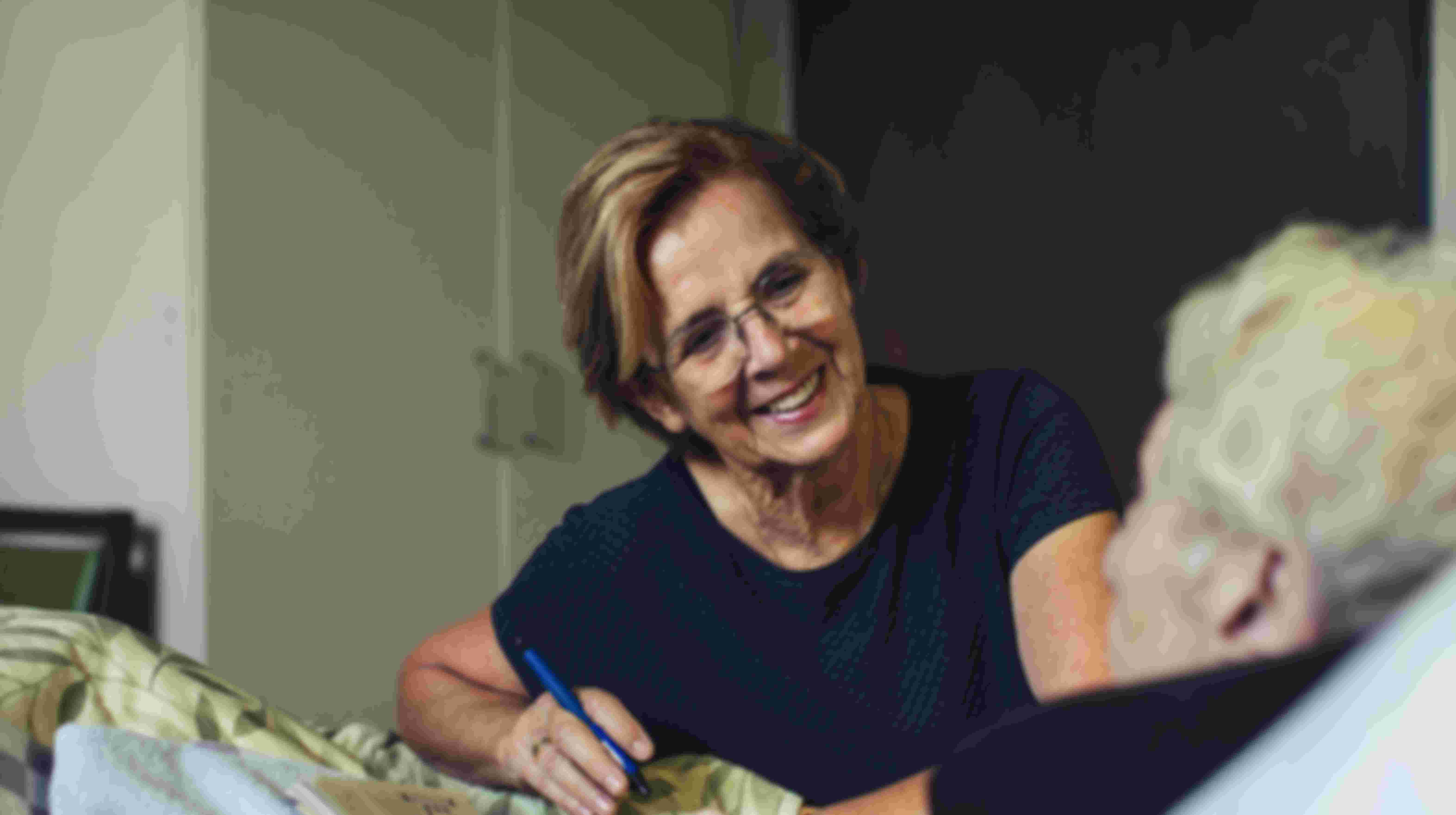 Gastvrouw/heer in Hospice de Zijdevlinder