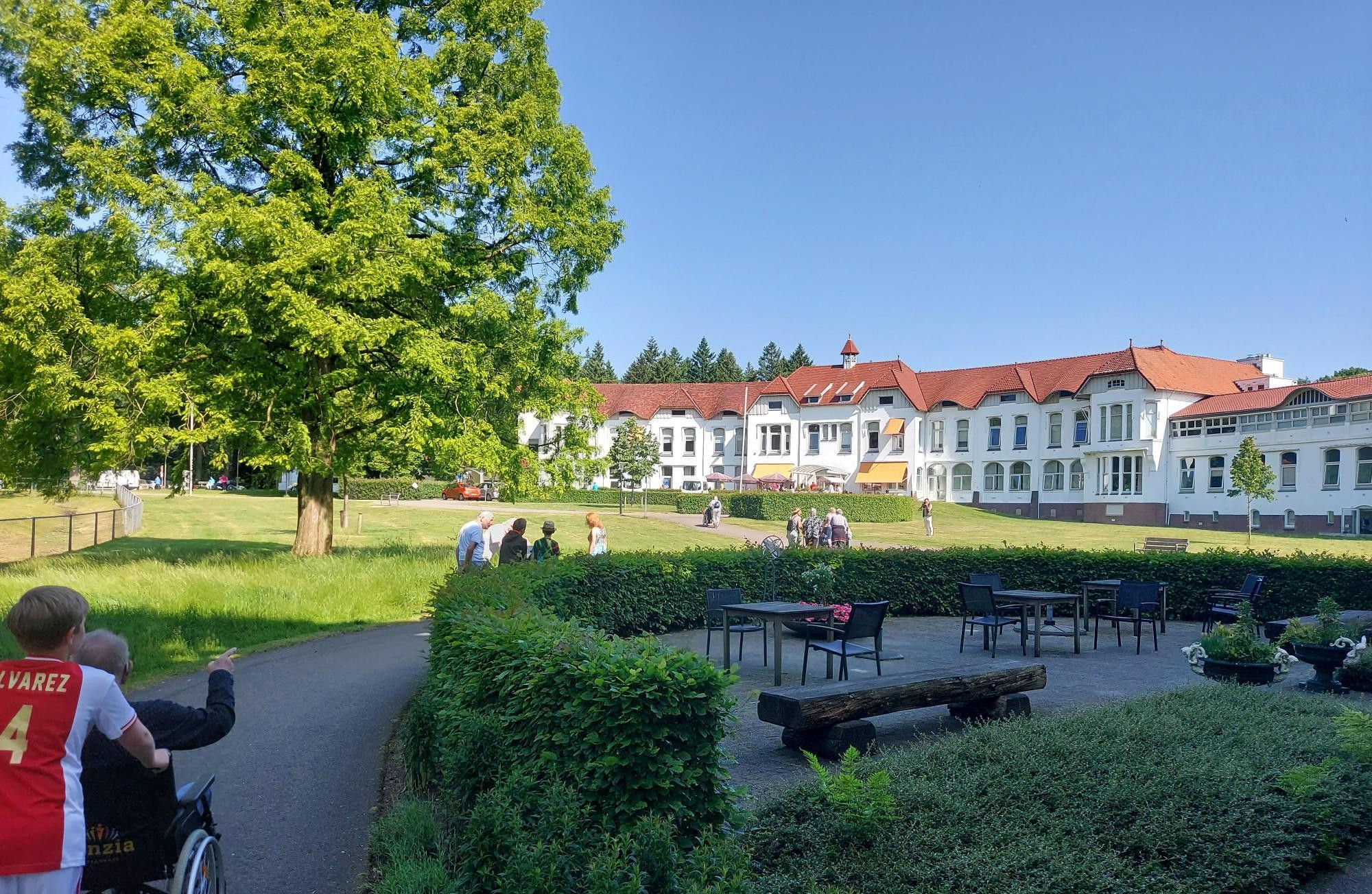 Wandelvierdaagse voor bewoners van Oranje Nassau's Oord
