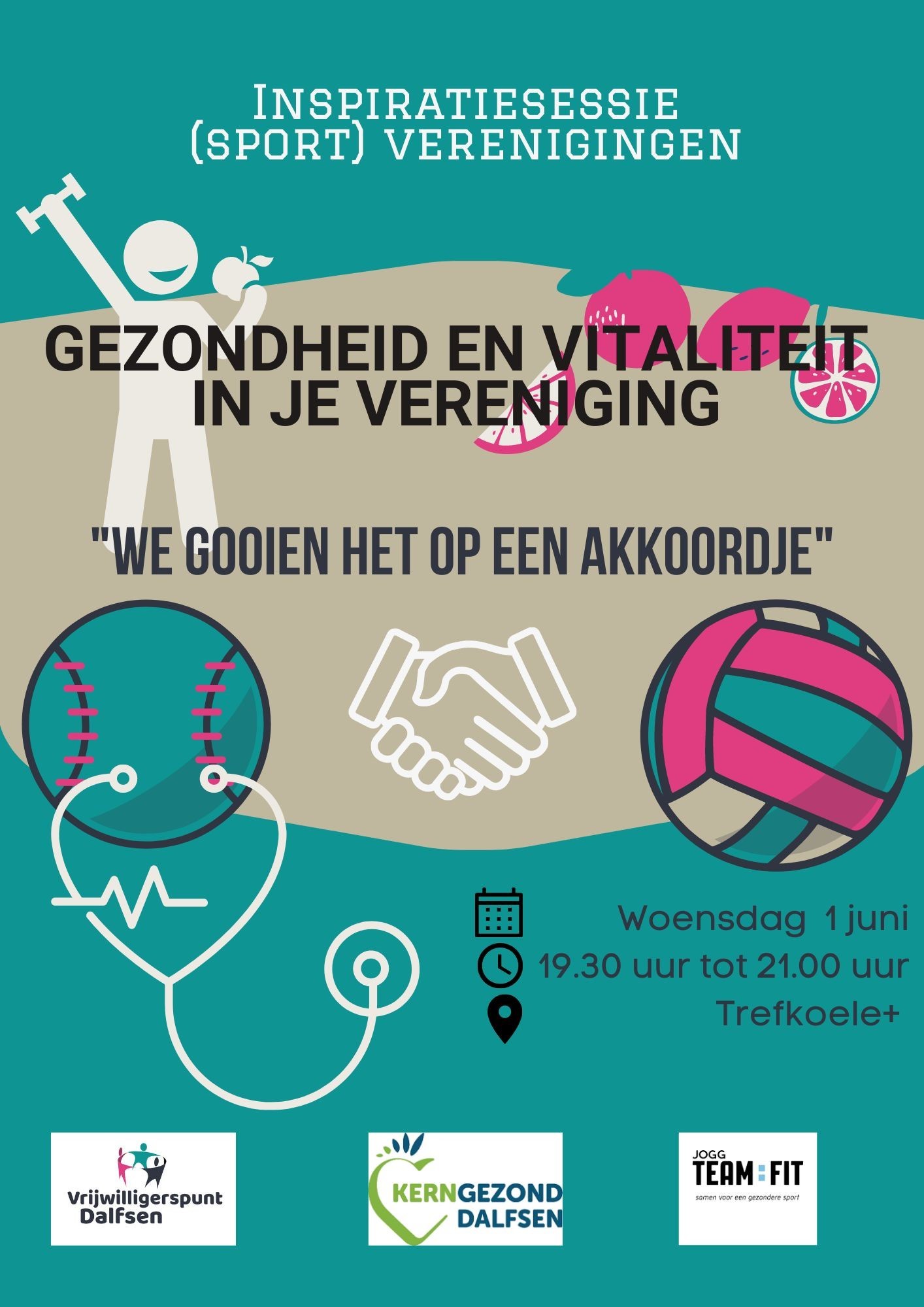 Inspiratiesessie Gezondheid en vitaliteit in je vereniging