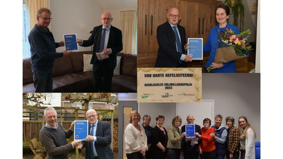 Overijsselse vrijwilligersprijs 2022
