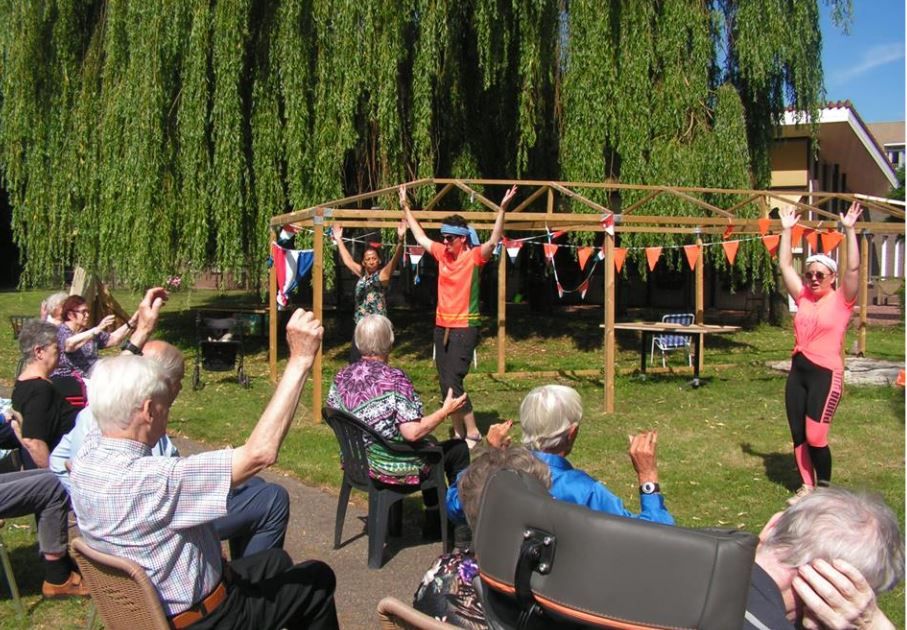 Assistentie bij de beweeg activiteit