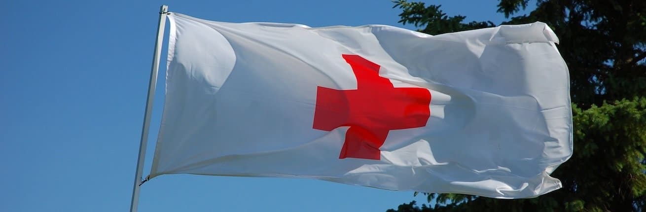 Vrijwilliger voorlichting schoolmaaltijden Rode Kruis 