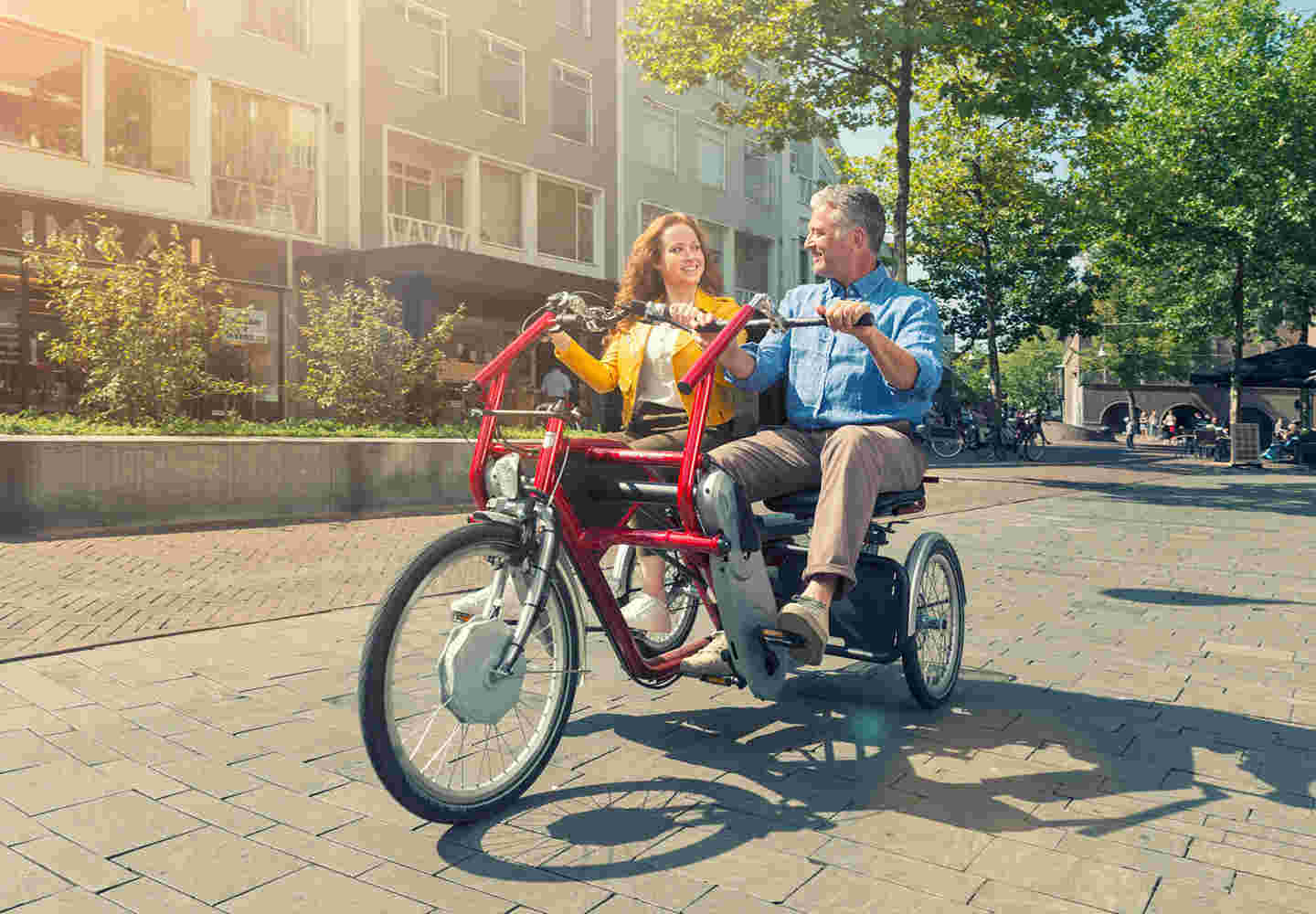 Fiestmaatje voor de duofiets