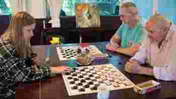 Looking for a fanatical, helpful drafts player! -Royal Rustique