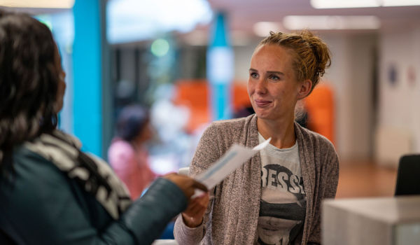 Ondersteuner ontvangst & buffet