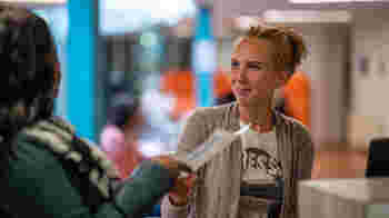 Ondersteuner ontvangst & buffet