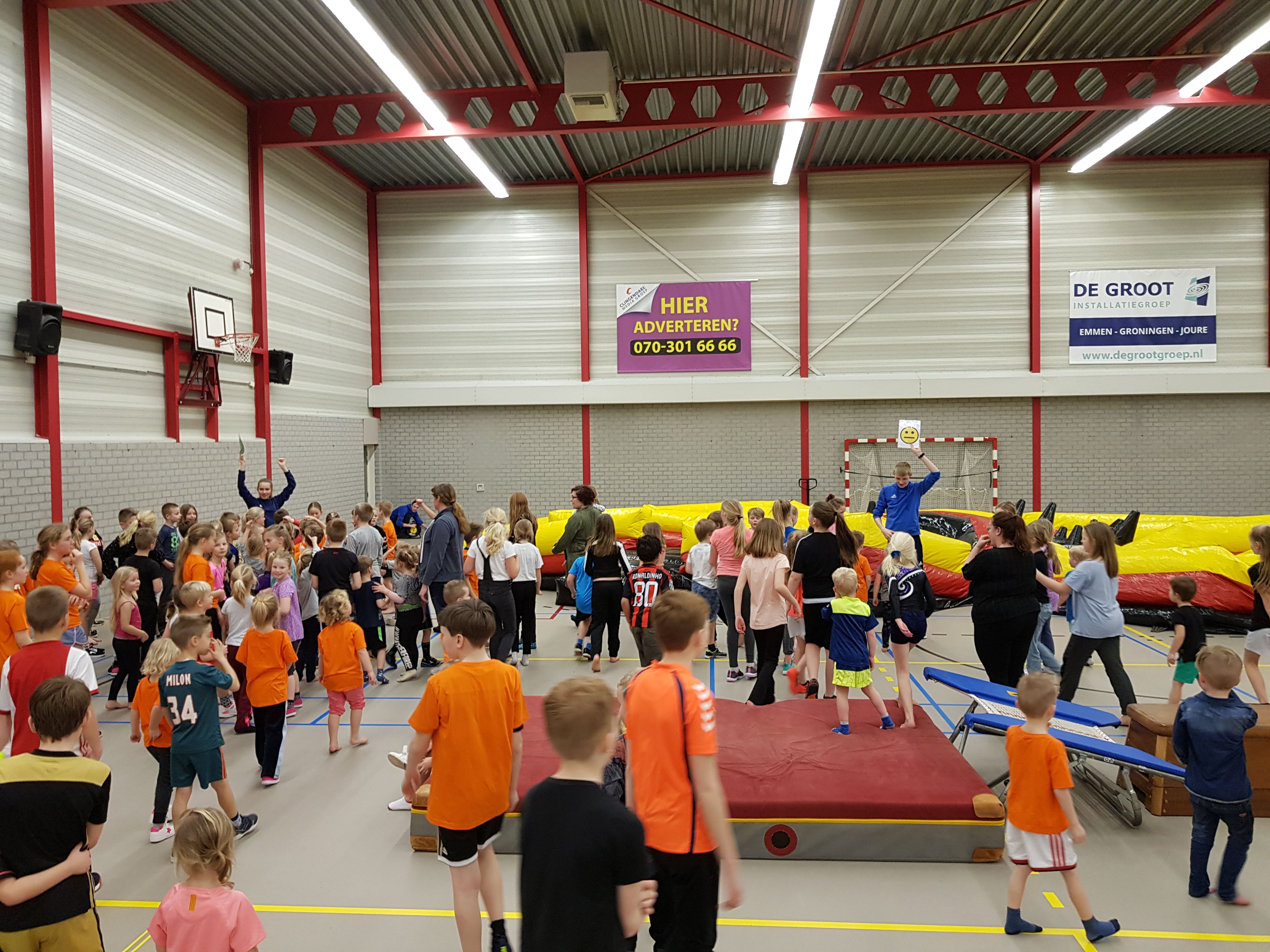 Helpen bij een vakantieactiviteit in Wolvega