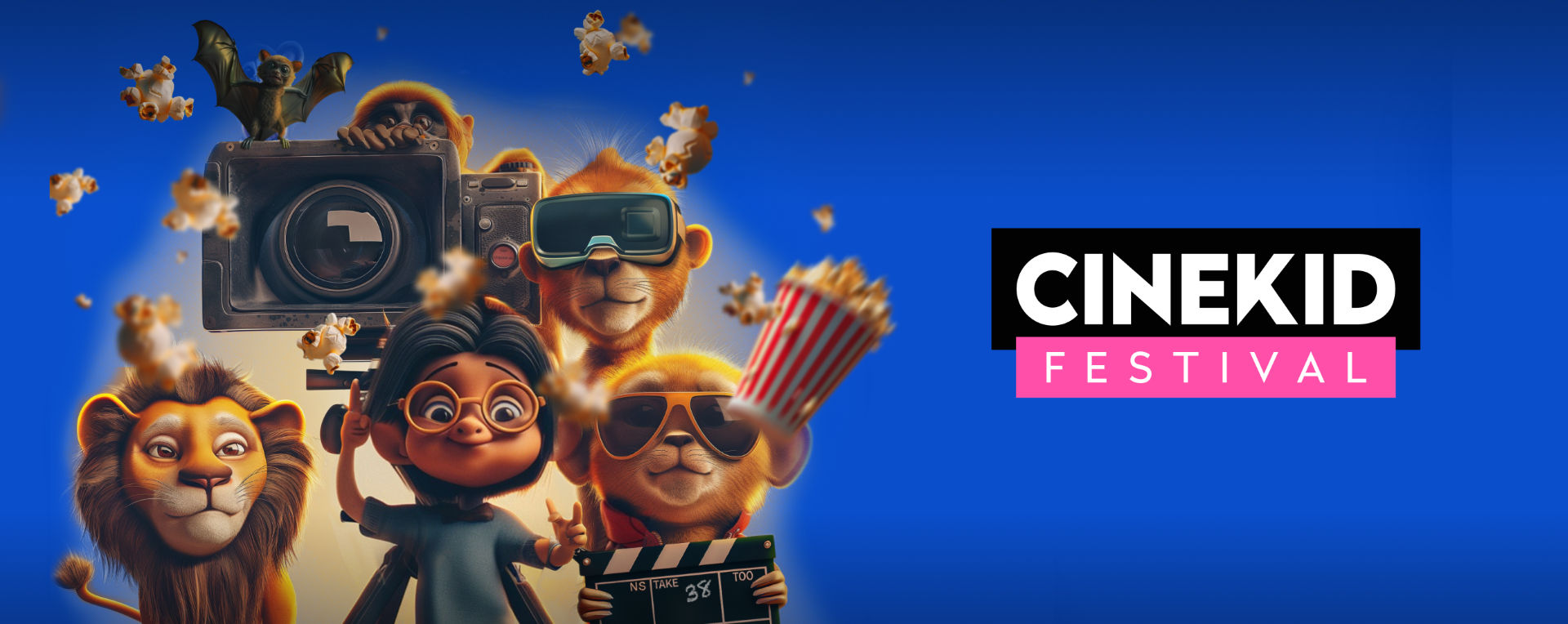 Vrijwilliger tijdens Cinekid Festival in Filmhuis Bussum