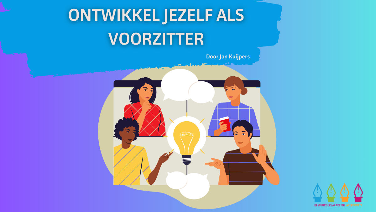 Ontwikkel jezelf als voorzitter! (vier avonden)