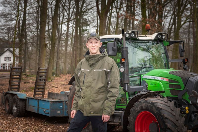 Bos- en natuurwerk op landgoed Woudhuizen