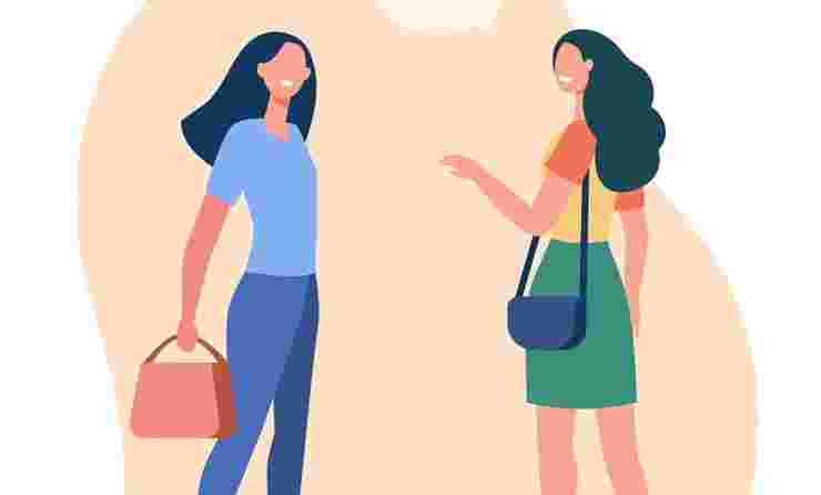 Een gezellige vrijwilligster