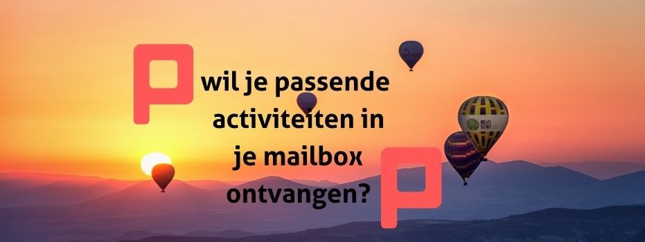 Wil je passende activiteiten in je mailbox ontvangen?
