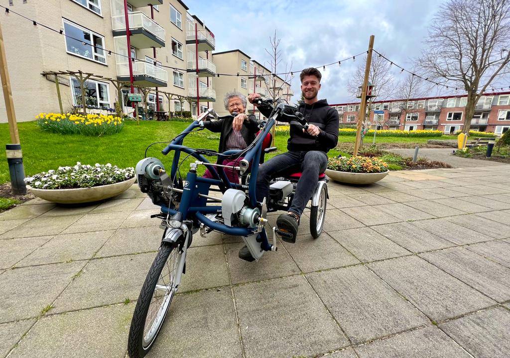 Fietsvrijwilliger voor de duofiets