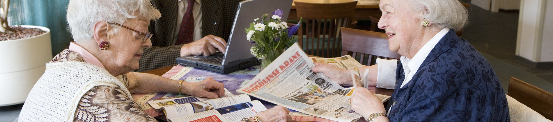Mensen die het leuk vinden om bewoners uit de wijk gastvrij te ontvangen 
