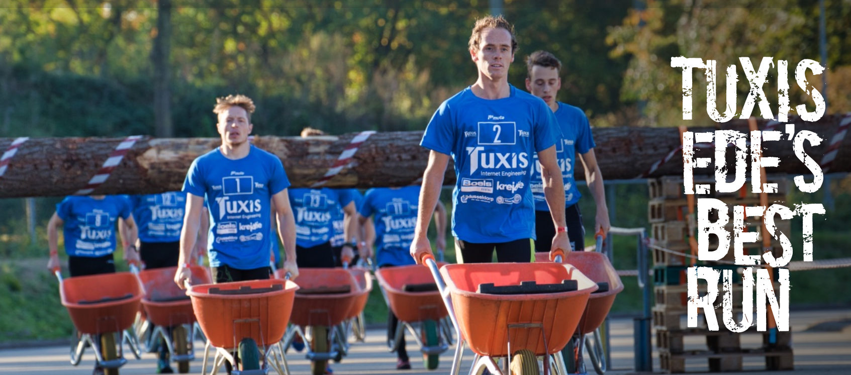 Vrijwilligers voor Tuxis Ede's Best Run