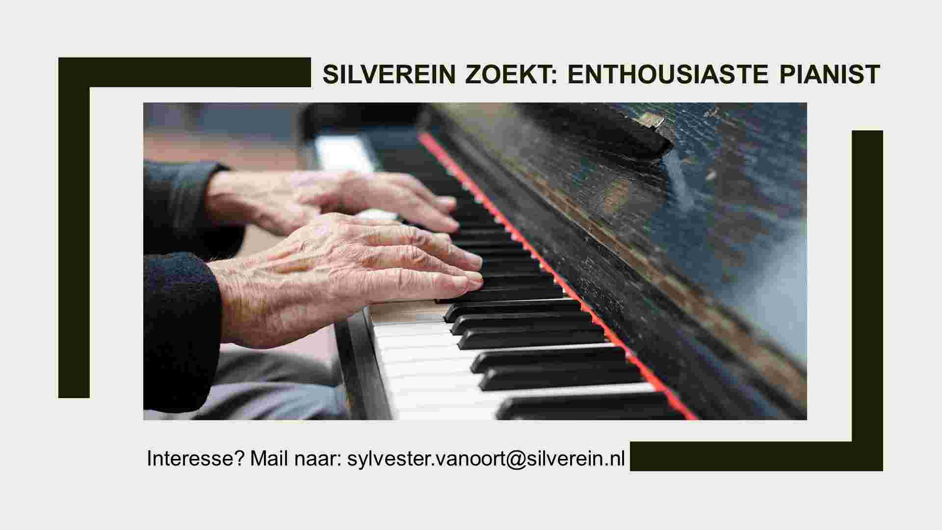 Pianist gevraagd locatie Baarn
