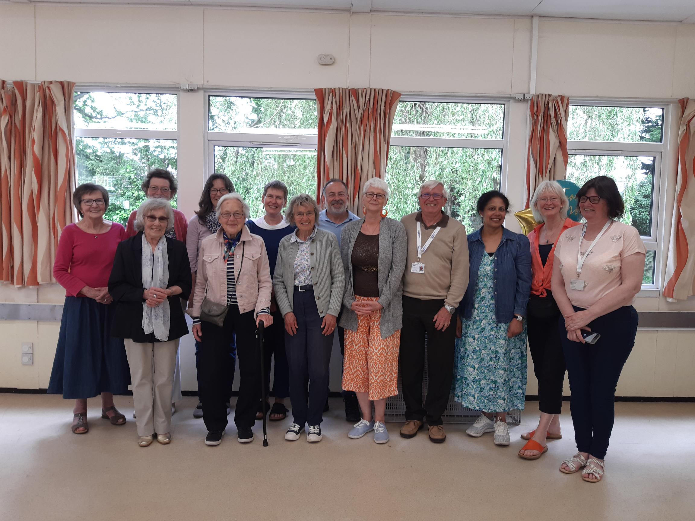 Group of Befriending volunteers for Age UK