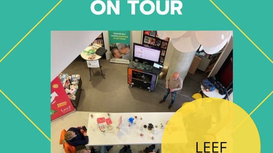 vrijwilligerscentrale stichtse vecht tourt door de gemeente om met vrijwilligers in gesprek te gaan.