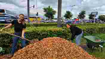 Medewerkers van Klimaatroute zetten zich in voor Amstergaard