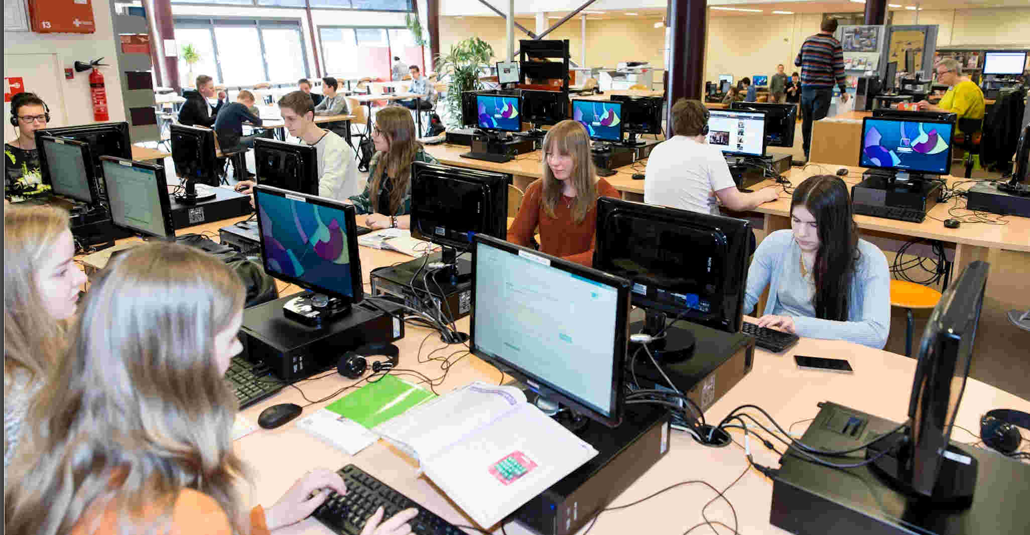 Mediatheekvrijwilliger woensdagmiddag