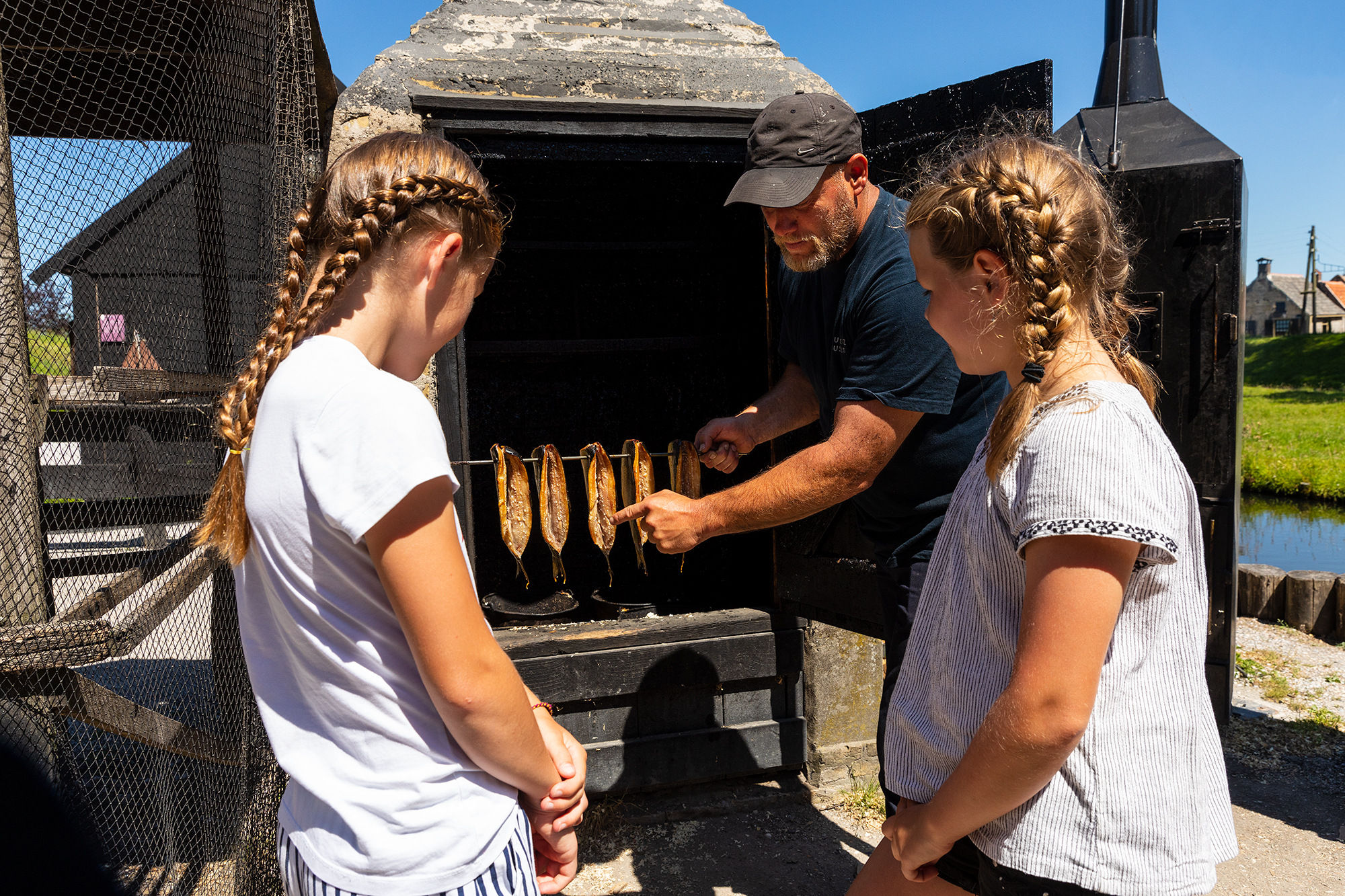 Vrijwilliger Visrokerij
