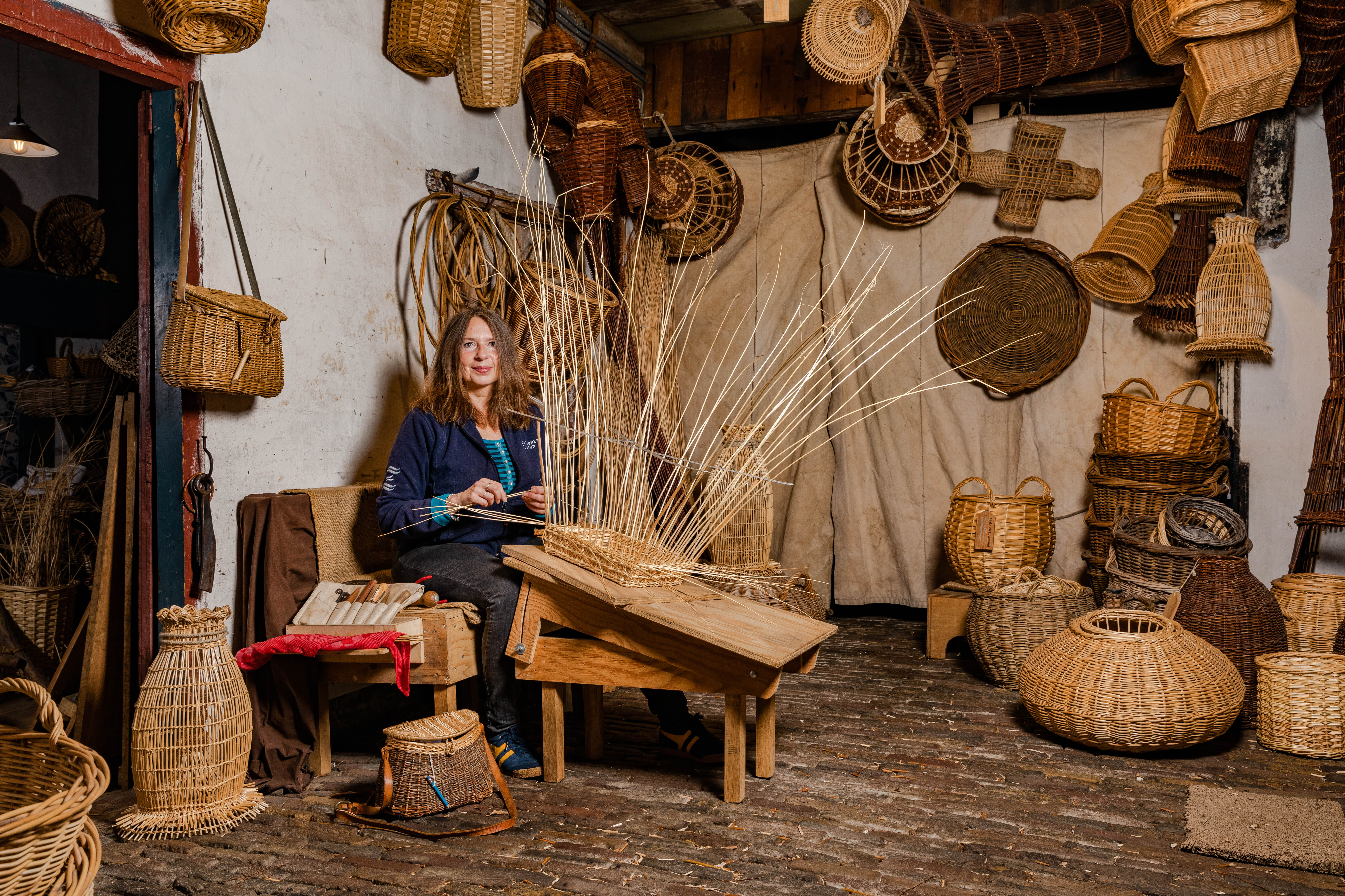 Vrijwilliger Mandenmakerij