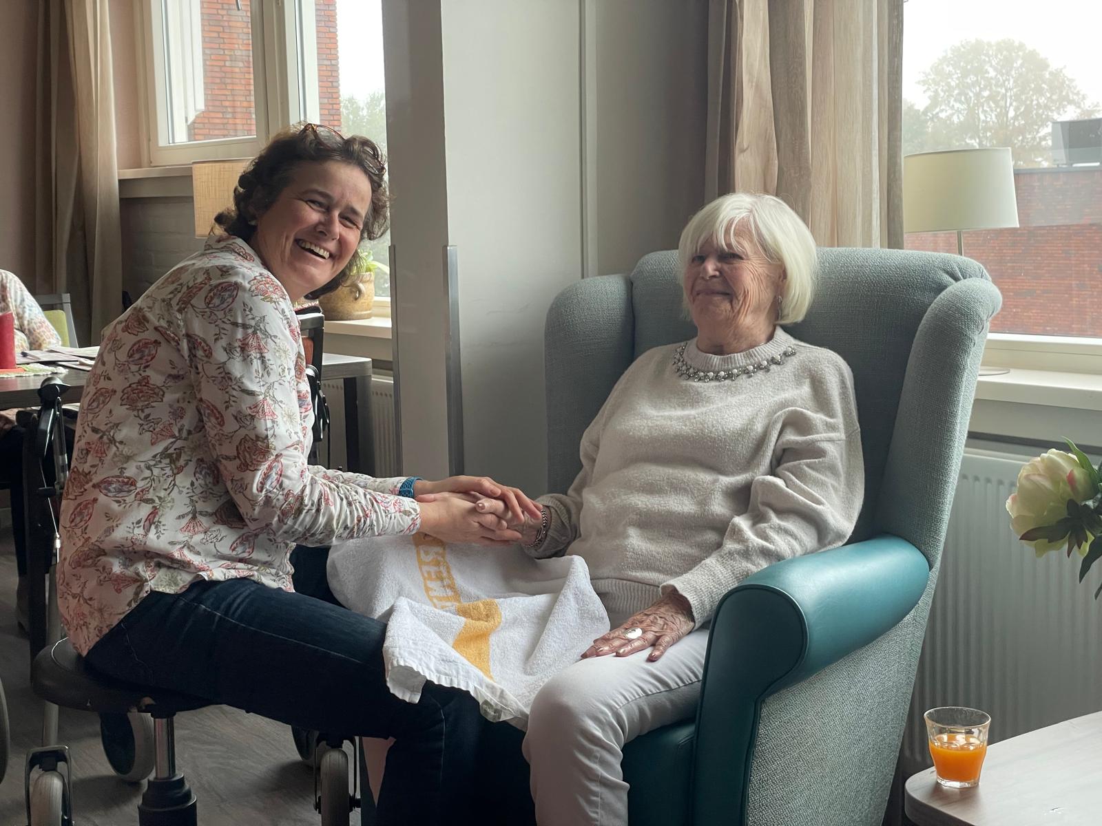 Maatje voor een praatje