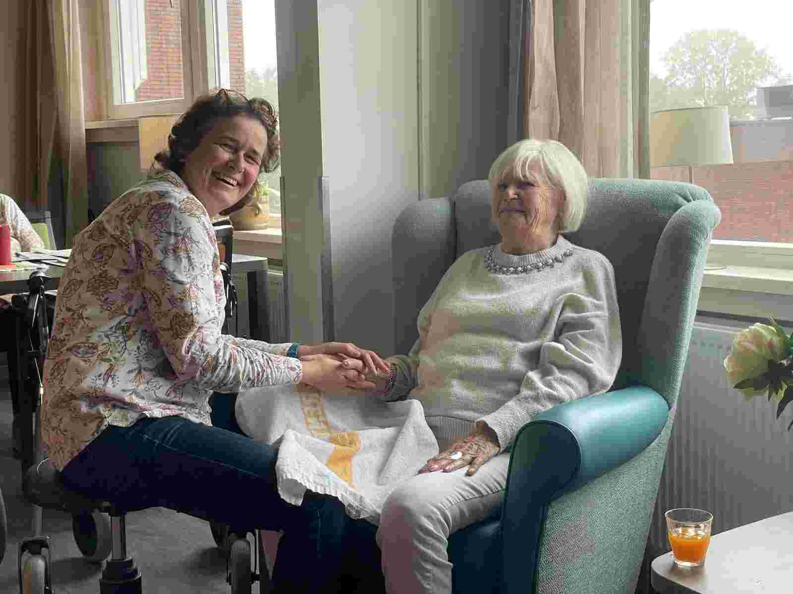 Maatje voor een praatje