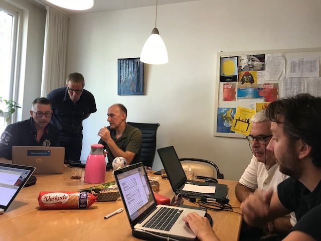 leuk mens met overzicht