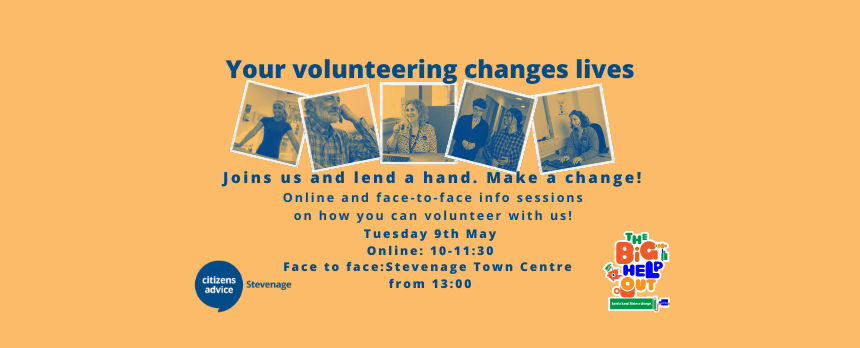 The Big Help Out events - Opportunities to join our team!