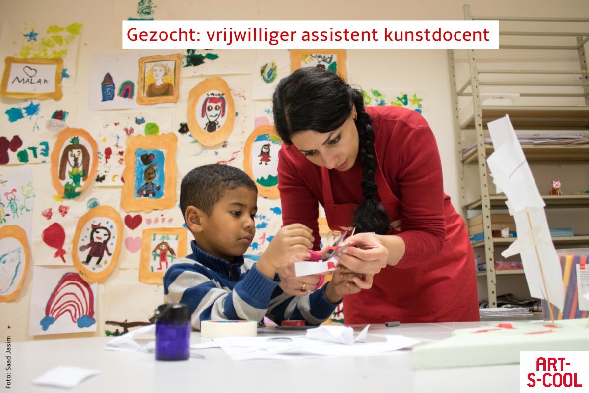 Gezocht: enthousiaste assistenten kunstdocent