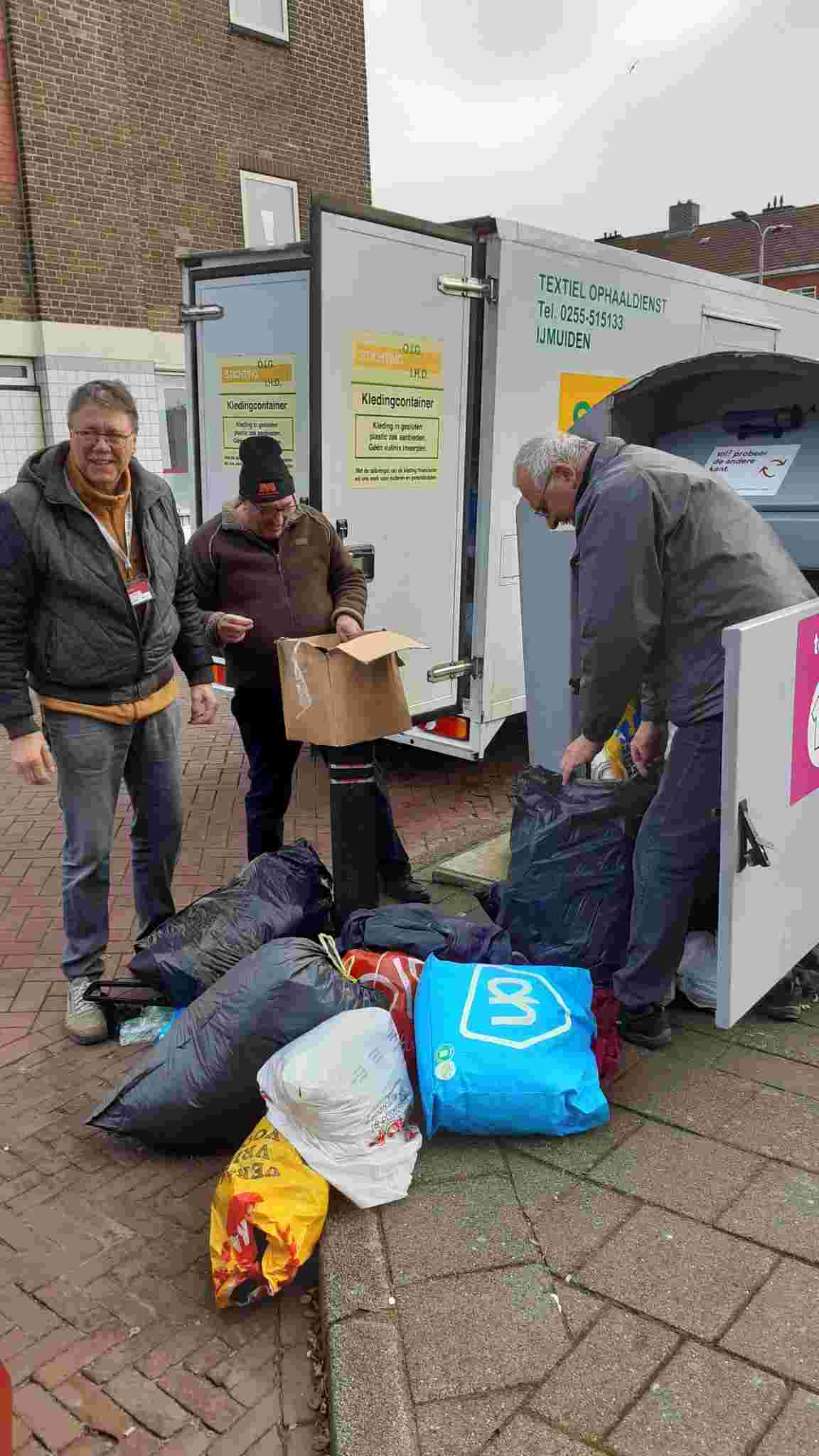 Textile collection service coordinator