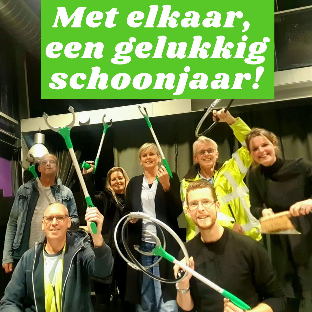 Gelukkig Schoonjaar! (Zwerfafval opruimen)