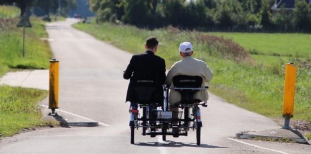 Fiets je samen met mij op de duofiets?!!