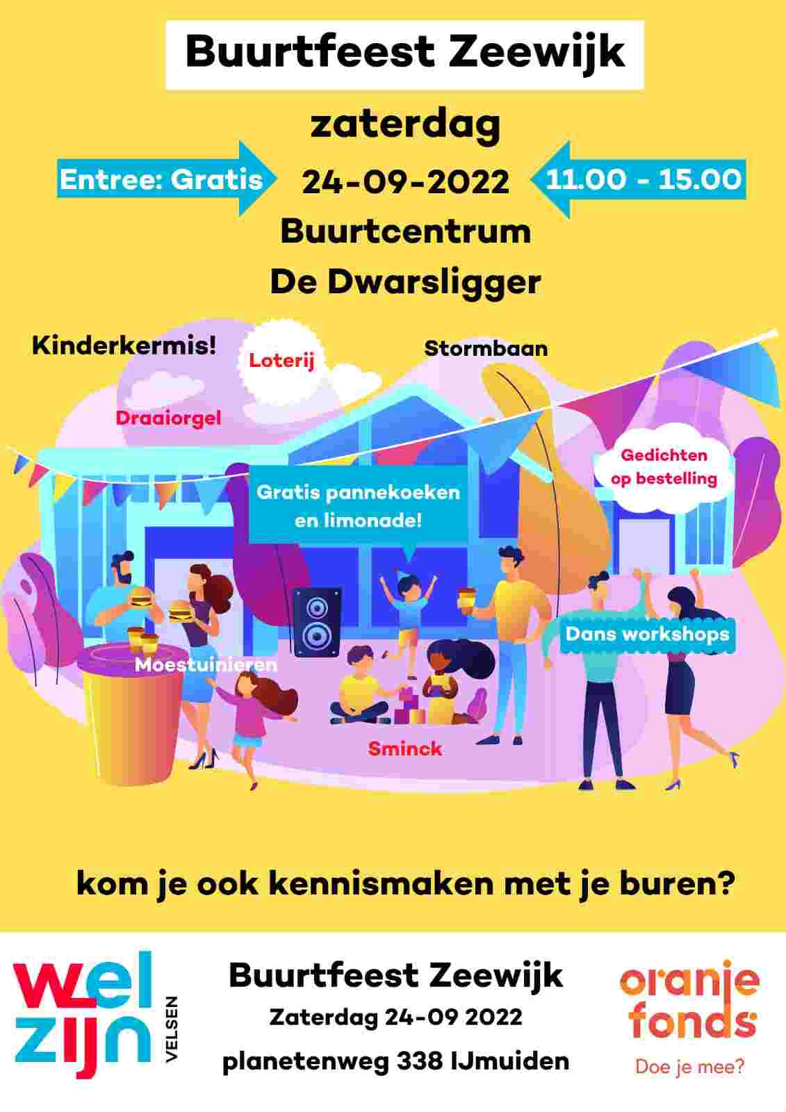 Vrijwilligers gezocht voor kinderactiviteiten op burendag