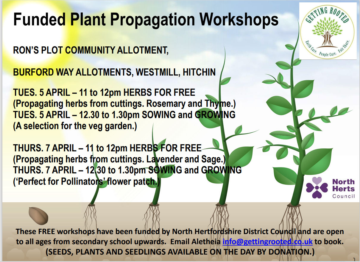 Funded Plant Propagation Workshops 