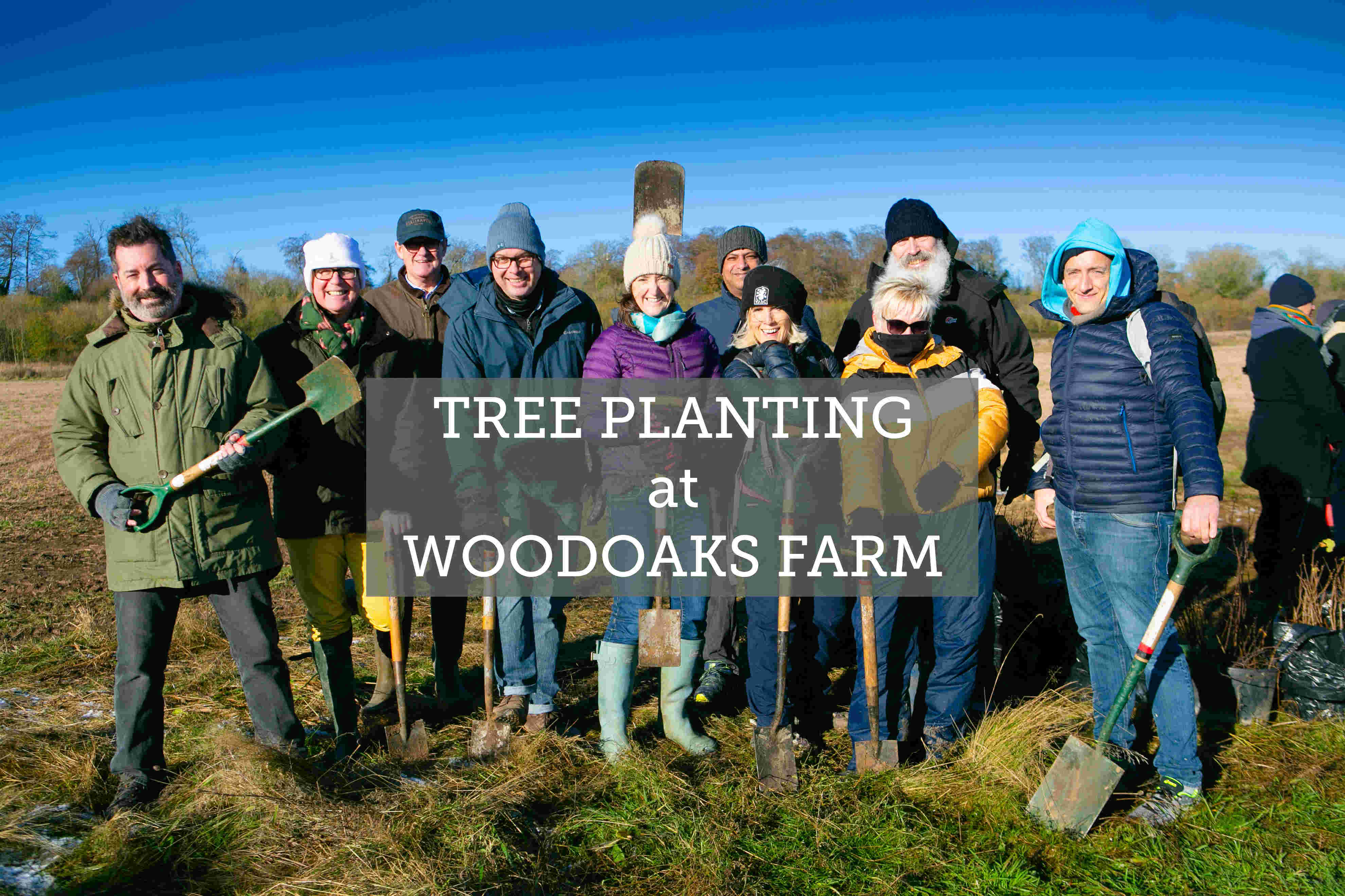 Tree Planting at Woodoaks Farm Maple Cross